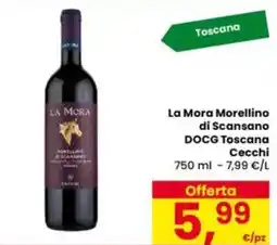 Eurospar La Mora Morellino di Scansano DOCG Toscana Cecchi offerta