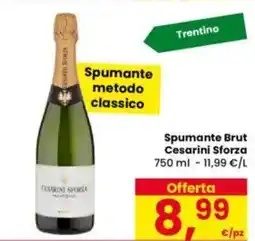 Eurospar Spumante Brut Cesarini Sforza offerta