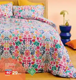 Carrefour Completo Letto o Parure Copripiumino Tex Bio offerta