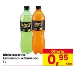 Eurospar Bibite assortite Lemonsoda o Oransoda offerta