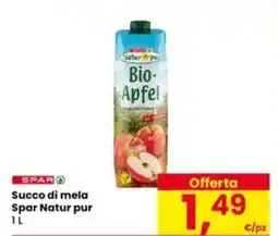 Eurospar Succo di mela Spar Natur pur offerta