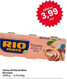 Eurospar Tonno all'Olio di Oliva Rio mare offerta