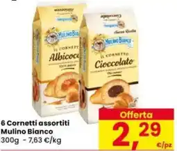 Eurospar 6 Cornetti assortiti Mulino Bianco offerta