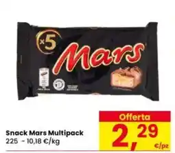 Eurospar Snack Mars Multipack offerta