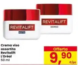 Eurospar Crema viso assortita Revitalift L'Oréal offerta