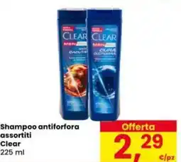 Eurospar Shampoo antiforfora assortiti Clear offerta