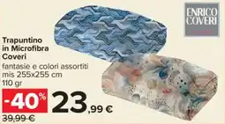 Carrefour Trapuntino in Microfibra Coveri offerta