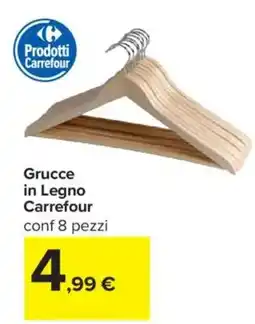Carrefour Grucce in Legno Carrefour offerta