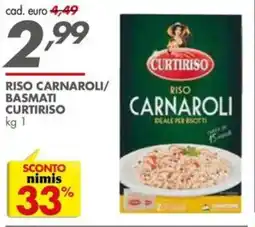 Italmark Riso carnaroli/ basmati CURTIRISO offerta