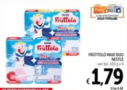 Spazio Conad Fruttolo maxi duo NESTLÉ offerta