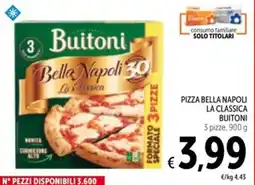 Spazio Conad Pizza bella napoli la classica BUITONI offerta