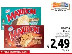 Spazio Conad Maxibon NESTLÉ offerta