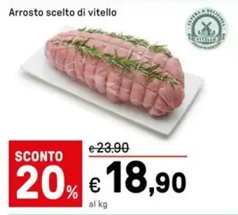 Iper La Grande Arrosto scelto di vitello offerta