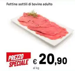 Iper La Grande Fettine sottili di bovino adulto offerta