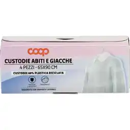 Coop LINEA CUSTODIE PER INDUMENTI IN PLASTICA RICICLATA COOP offerta