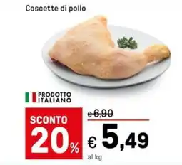 Iper La Grande Coscette di pollo offerta
