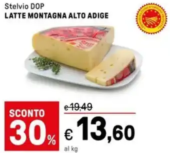 Iper La Grande Stelvio DOP LATTE MONTAGNA ALTO ADIGE offerta