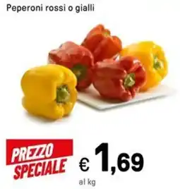 Iper La Grande Peperoni rossi o gialli offerta