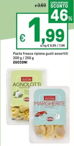 Iper La Grande Pasta fresca ripiena gusti assortiti ZUCCONI offerta