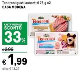 Iper La Grande Teneroni gusti assortiti CASA MODENA offerta