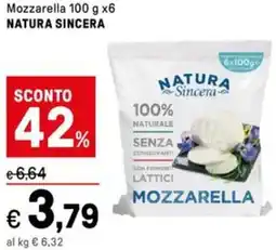Iper La Grande Mozzarella NATURA SINCERA offerta