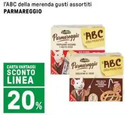 Iper La Grande I'ABC della merenda gusti assortiti PARMAREGGIO offerta