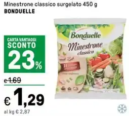 Iper La Grande Minestrone classico surgelato BONDUELLE offerta