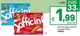 Iper La Grande Sofficini gusti assortiti surgelati FINDUS offerta