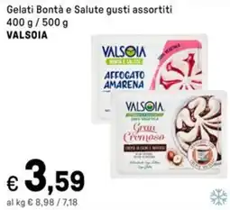Iper La Grande Gelati Bontà e Salute gusti assortiti VALSOIA offerta