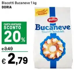 Iper La Grande Biscotti Bucaneve DORIA offerta