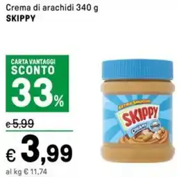 Iper La Grande Crema di arachidi SKIPPY offerta