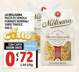 Gourmet Déco La molisana pasta di semola formati normali varie trafile offerta
