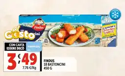 Gourmet Déco Findus 18 bastoncini offerta