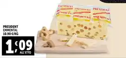 Gourmet Déco President emmental offerta