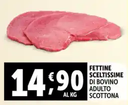 Gourmet Déco Fettine sceltissime di bovino adulto scottona offerta