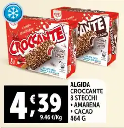 Gourmet Déco Algida croccante 8 stecchi offerta