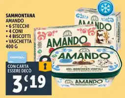 Gourmet Déco Sammontana amando offerta