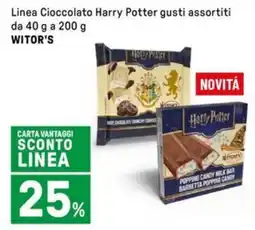 Iper La Grande Linea Cioccolato Harry Potter gusti assortiti WITOR'S offerta
