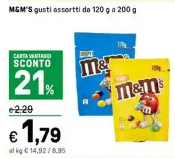 Iper La Grande M&M'S gusti assortti offerta
