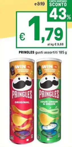 Iper La Grande PRINGLES gusti assortiti offerta