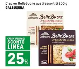 Iper La Grande Cracker BelleBuone gusti assortiti GALBUSERA offerta