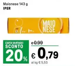 Iper La Grande Maionese IPER offerta