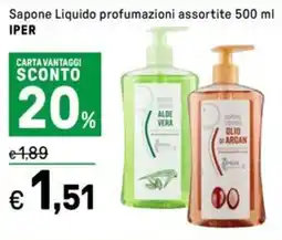 Iper La Grande Sapone Liquido profumazioni assortite IPER offerta