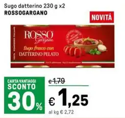 Iper La Grande Sugo datterino ROSSOGARGANO offerta