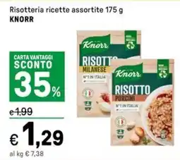 Iper La Grande Risotteria ricette assortite KNORR offerta