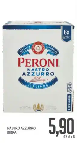 Supermercati Piccolo Nastro azzurro birra offerta