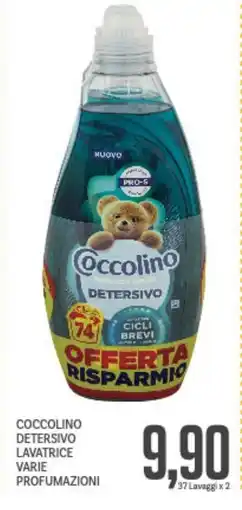Supermercati Piccolo Coccolino detersivo lavatrice varie profumazioni offerta