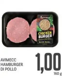 Supermercati Piccolo Avimecc hamburger di pollo offerta