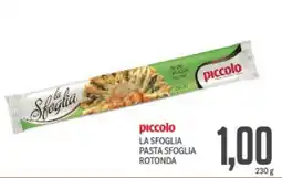 Supermercati Piccolo Piccolo la sfoglia pasta sfoglia rotonda offerta