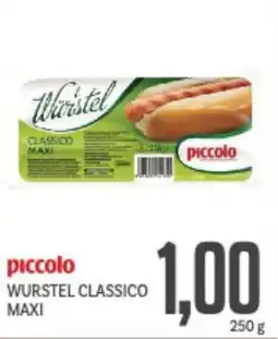 Supermercati Piccolo Piccolo wurstel classico maxi offerta